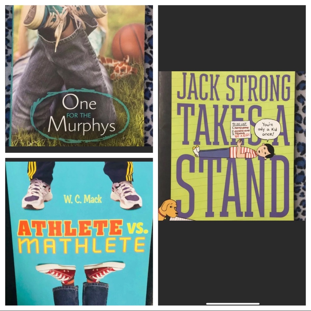 (3) Middle School Age Reading Books